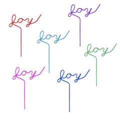 Joy (Assorted Colors) 6pk