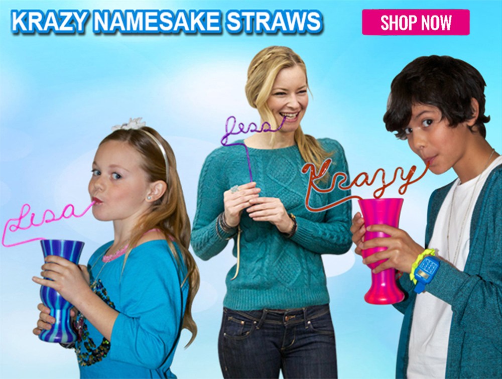 SILLY STRAW DRINKING GLASSES by FUNTIME GIFTS